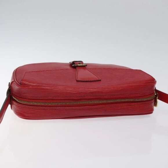 LOUIS VUITTON Epi Jeune Fille MM Shoulder Bag Red M52157 LV Auth 119841 - Picture 7 of 16